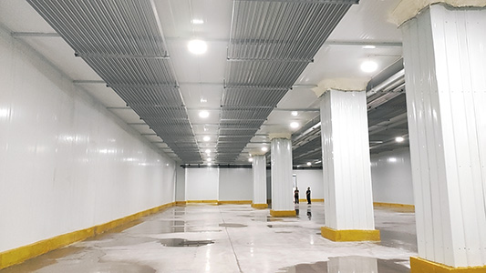 中冰制冷助力贛州華東城冷庫建設(shè)，打造冷鏈新標(biāo)桿